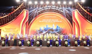 CHƯƠNG TRÌNH NGHỆ THUẬT CHÀO MỪNG THÀNH LẬP THÀNH PHỐ BẮC NINH